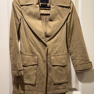 Massimo Dutti Cotton & Linen Jacket size XS